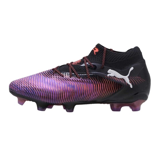 Puma Dames/Dames Future 8 Ultimate Firm Ground Voetbalschoenen (Zwart/Paars) - Image 3