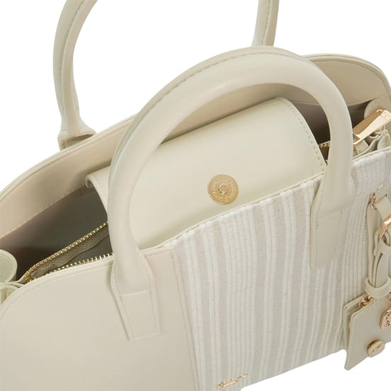 Dune London Lo Dandelions Handbag (Ecru) - Image 3