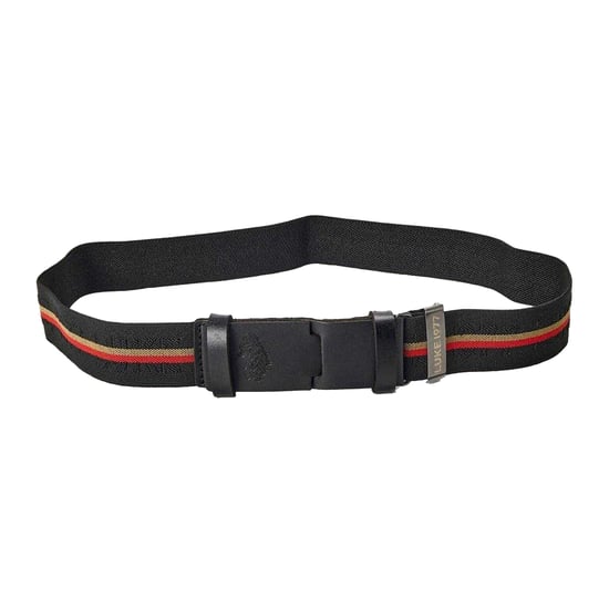Luke 1977 Casual gestreepte herenriem (Zwart) - Image 1