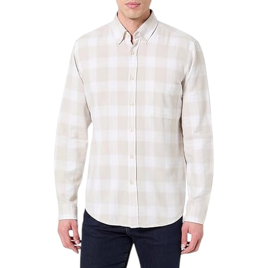 Boss Rickert-overhemd voor heren (Licht Beige) - Image 4