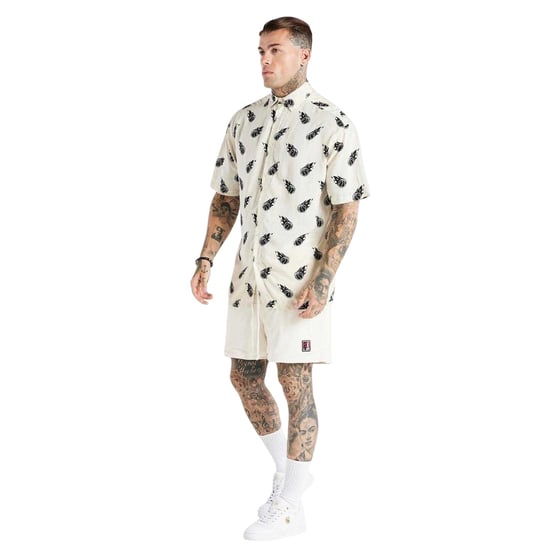 SikSilk Space Jam-shirt voor heren (Ecru) - Image 1