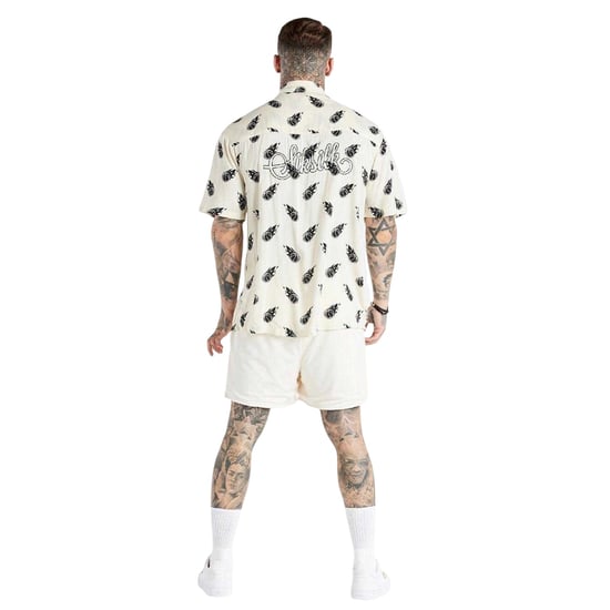 SikSilk Space Jam-shirt voor heren (Ecru) - Image 3