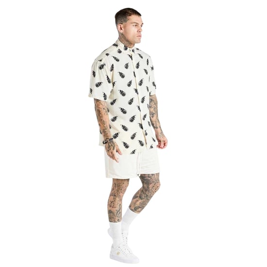 SikSilk Space Jam-shirt voor heren (Ecru) - Image 4