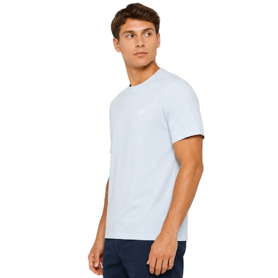 Weekend Offender Heren Bridgetown Logo T-Shirt (Wolk) - Image 2