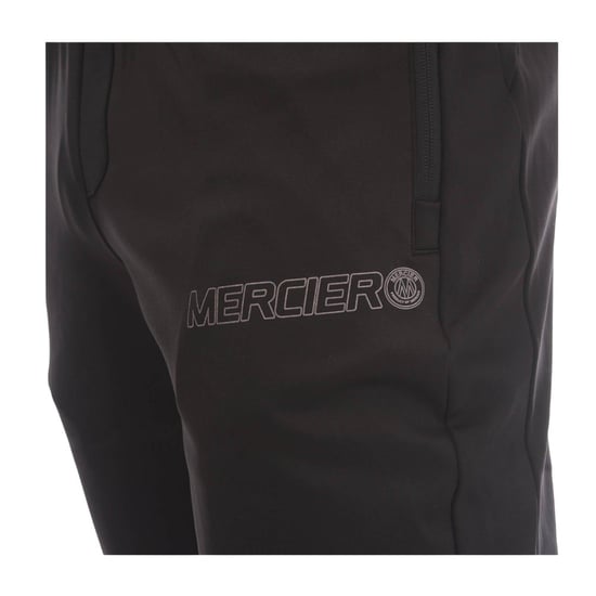 Mercier Heren Effen Regular Trainingsbroek (Zwart) - Image 3