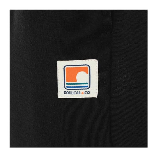 SoulCal Effen fleece joggingbroeken voor dames (Zwart) - Image 4