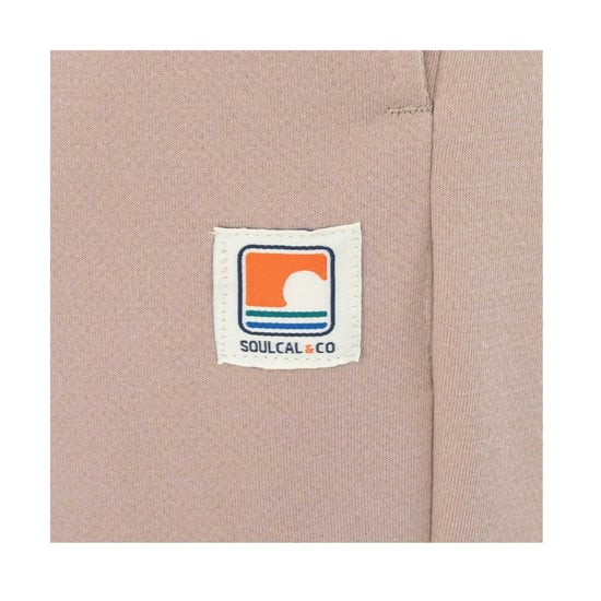 SoulCal Effen fleece joggingbroeken voor dames (Abrikoos) - Image 4