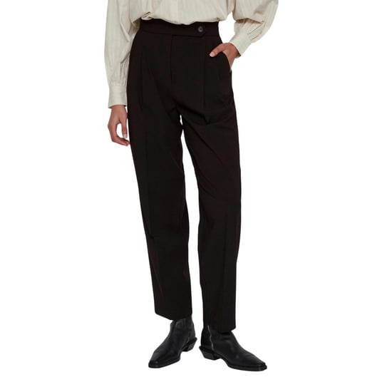 Vila Vrouwen/Dames Vclry rechte broek (Zwart) - Image 1