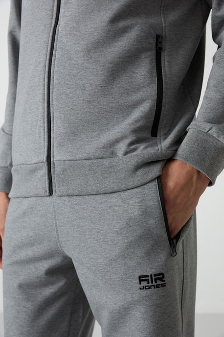 Heren Gebreide Fleece Sweater en Broek Set - Image 3