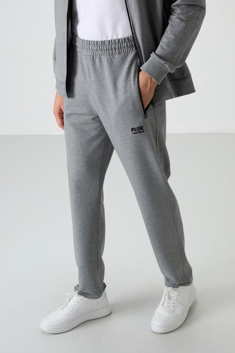 Heren Gebreide Fleece Sweater en Broek Set - Image 4