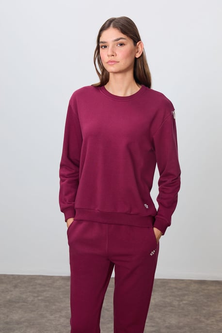 Overmaatset van katoen-polyester sweatshirt en broek - Image 2