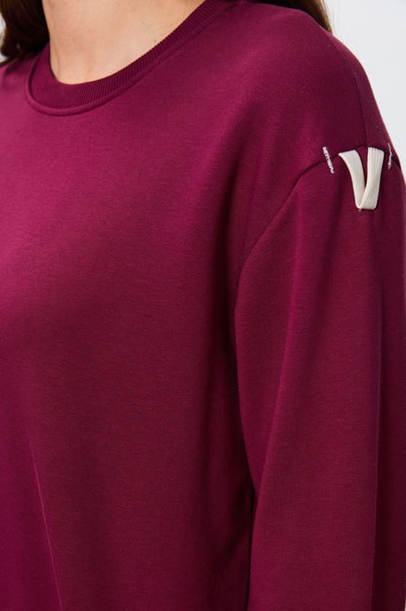 Overmaatset van katoen-polyester sweatshirt en broek - Image 4