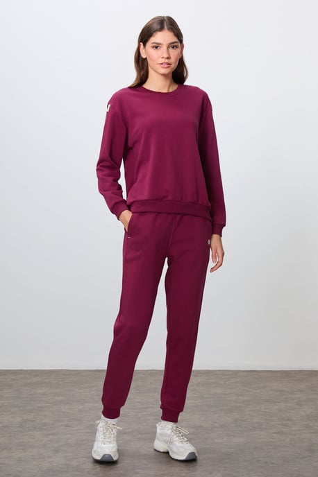 Overmaatset van katoen-polyester sweatshirt en broek - Image 5