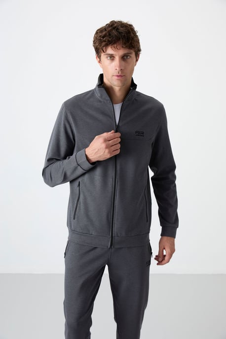 Heren Fleece Sweatshirt en Broek Set - Image 6