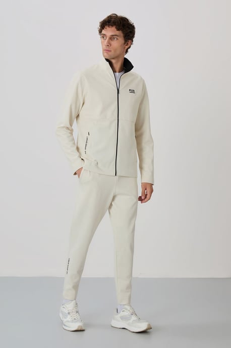 Heren Sweatshirt en Broek Set met Ritskraag - Image 5