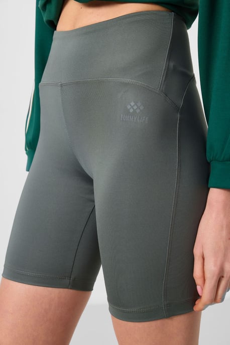 Korte Hoge Taille Sport Leggings - Image 3