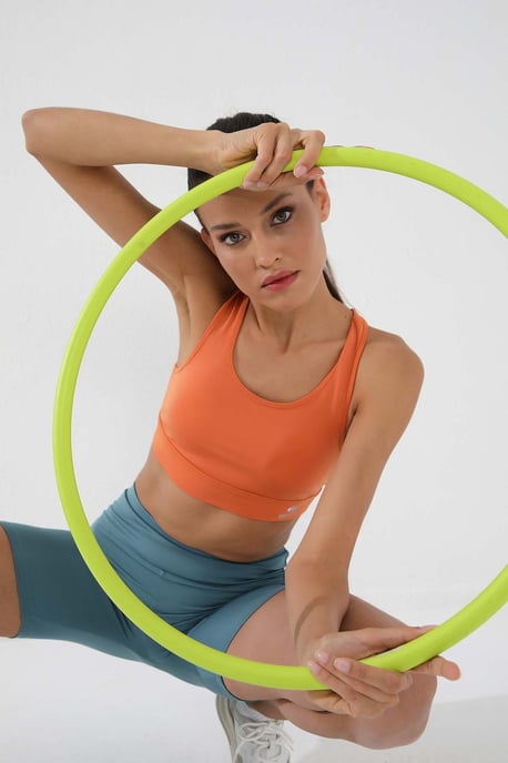Korte Hoge Taille Sport Leggings - Image 6