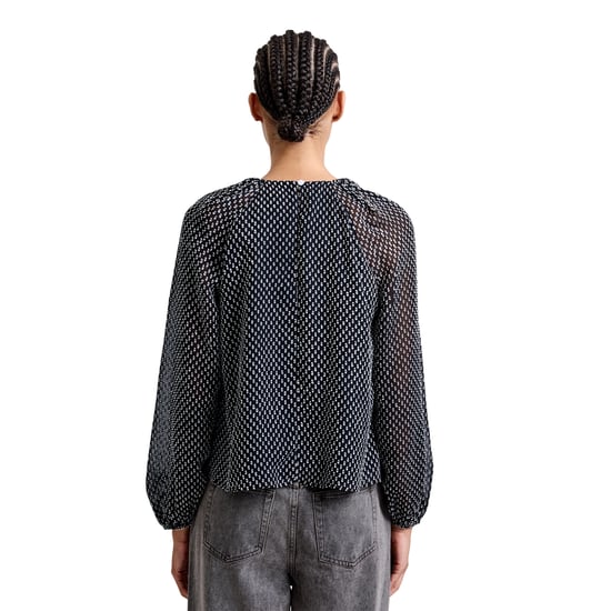 French Connection Stacey-blouse voor dames (Zwart) - Image 2