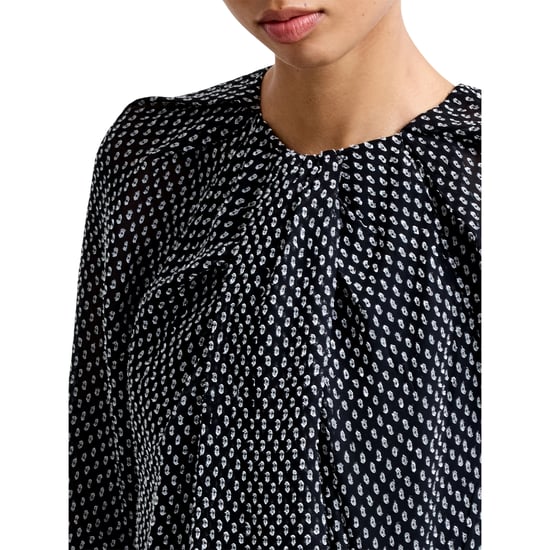 French Connection Stacey-blouse voor dames (Zwart) - Image 3