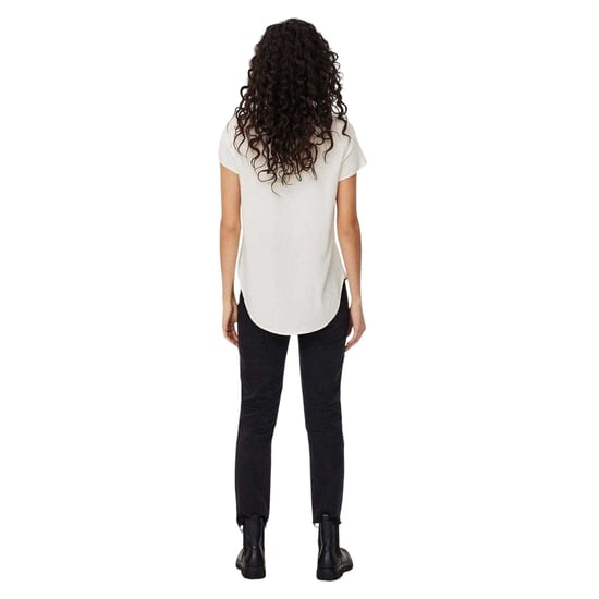 Vero Moda Damesblouse met ronde hals en korte mouwen (Sneeuwwitje) - Image 3