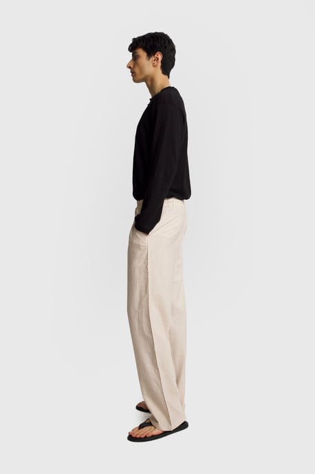 Heren Wijde Pijpen Broek met Elastische Taille - Image 5