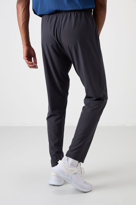 Heren Effen Sweatpants met Elastische Tailleband - Image 6