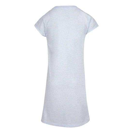 Nike Meisjes Swoosh Korte Mouwen T-Shirt Jurk (Grijs) - Image 3