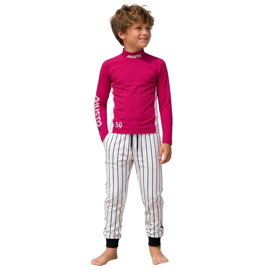 Musto Kinderen/Kids Champ Zonnebrand Gym Rash Top (Roze) - Image 3