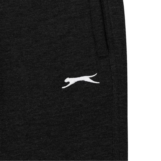 Slazenger Jongens Fleece Open Hem Joggingbroek (Zwart) - Image 4