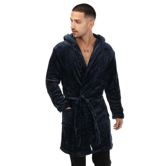 Farah Effen polyester kamerjas voor heren (Marine) - Image 4