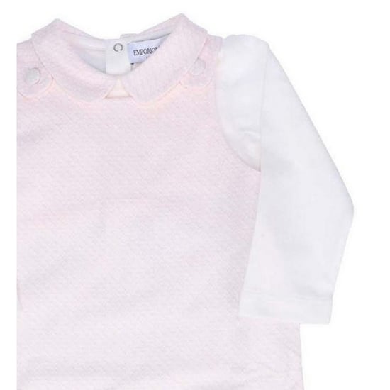 Emporio Armani Meisjes Katoenen Babysuit (Roze) - Image 3