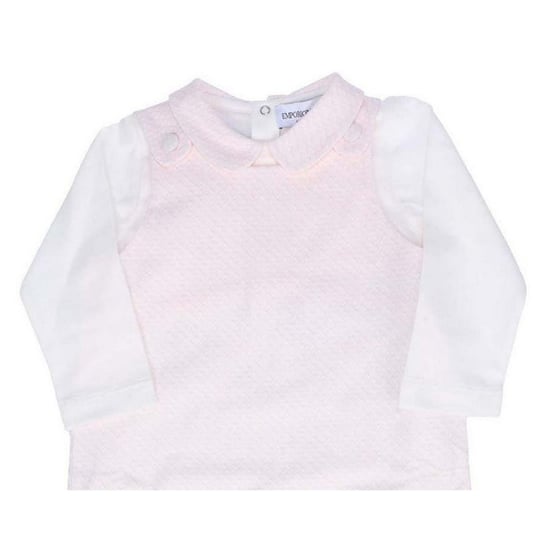 Emporio Armani Meisjes Katoenen Babysuit (Roze) - Image 4