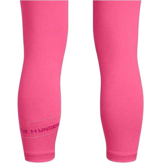 Under Armour Meisjes Performance Fitted Leggings (Roze) - Image 3