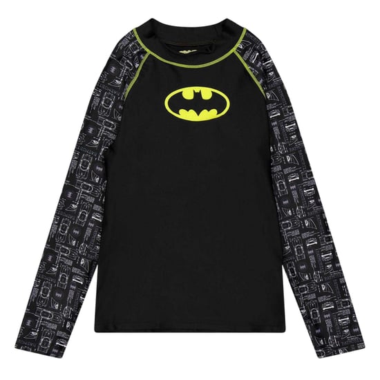 Zoggs Batman-T-shirt met zonmotief voor kinderen (Zwart) - Image 1