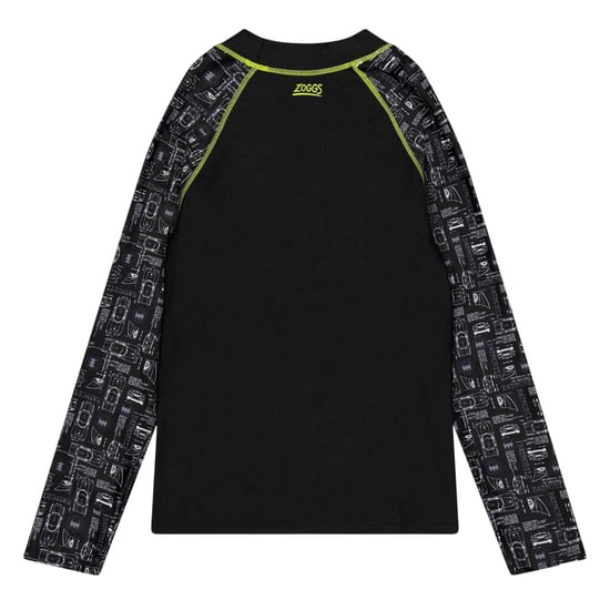 Zoggs Batman-T-shirt met zonmotief voor kinderen (Zwart) - Image 2