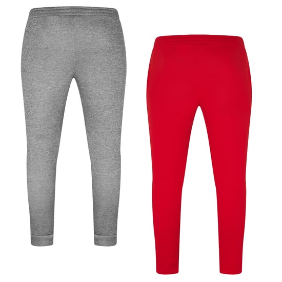 Reebok Joggingbroeken voor kinderen (set van 2) (Grijs/Rood) - Image 3