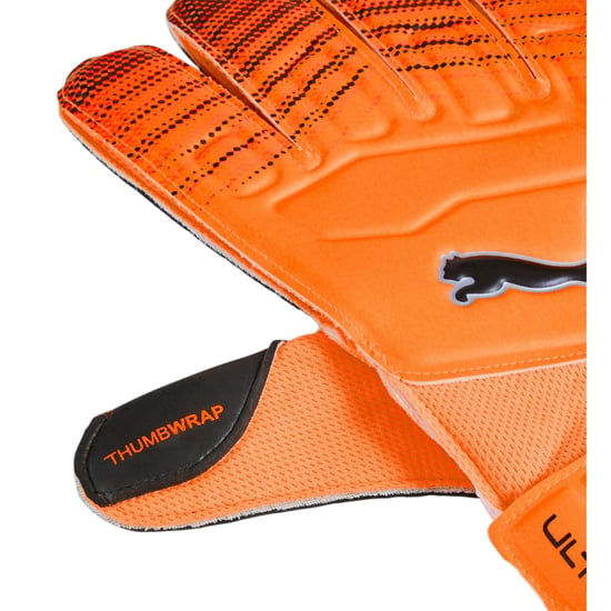 Puma Ultra Play Neon-keepershandschoenen voor kinderen (Oranje/zwart) - Image 2