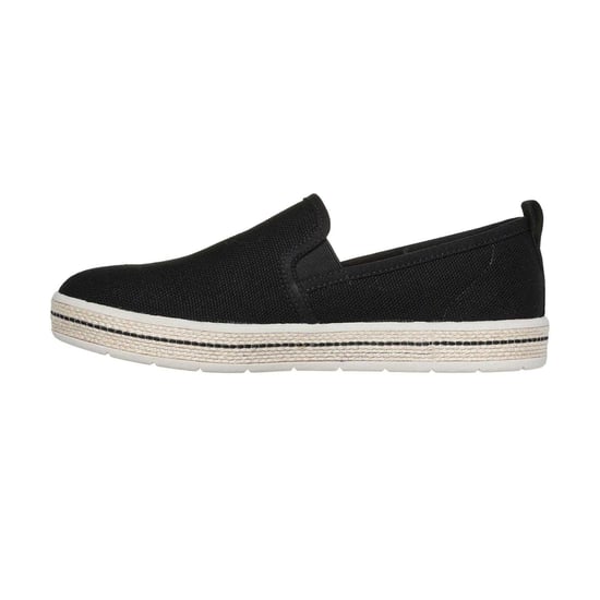 Skechers Dames Flexpadrill Canvas Espadrilles (Zwart) - Image 2