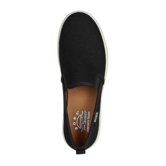 Skechers Dames Flexpadrill Canvas Espadrilles (Zwart) - Image 3