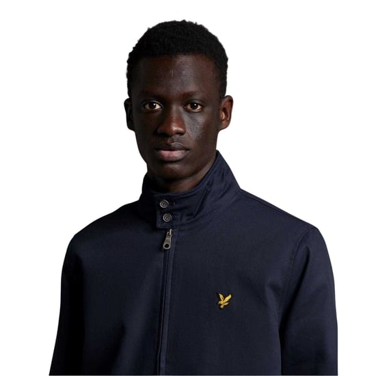 Lyle & Scott Heren Harrington Jas (Marine) - Image 3