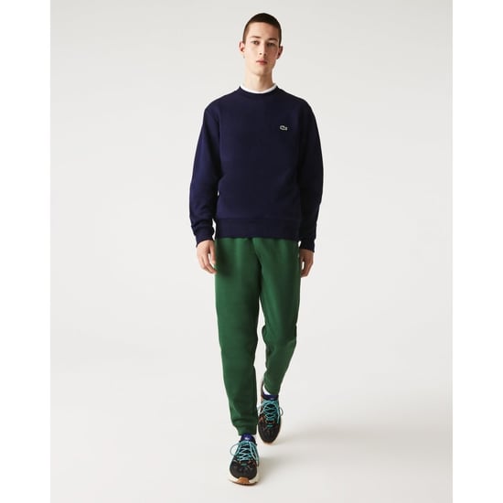 Lacoste heren fleece sweater met ronde hals - Image 1