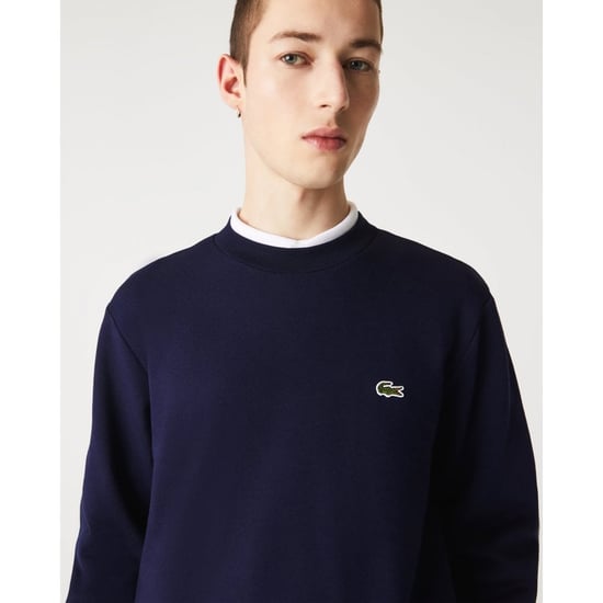 Lacoste heren fleece sweater met ronde hals - Image 2