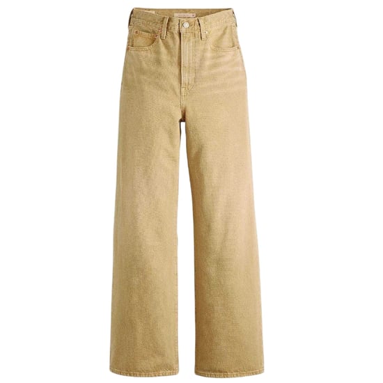 Levis Damesjeans met ribcage-patroon en wijde pijpen (Travertijn) - Image 2