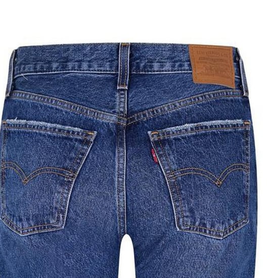 Levis Middy-jeans met rechte pijpen voor dames (Blauw) - Image 3