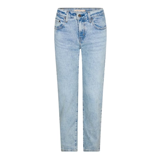 Levis Denim-jeans met middelhoge taille en recht model voor dames (Lichtblauw) - Image 1