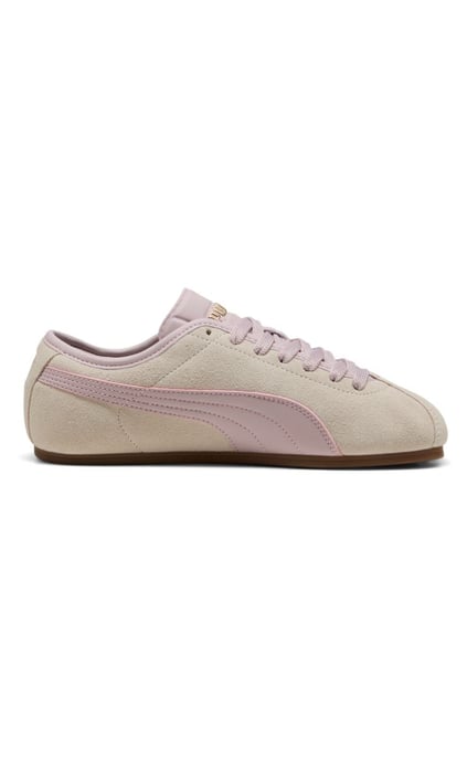 Puma Tackle Suede Dames Trainers Silver Fog/Misty Pink - Image 2