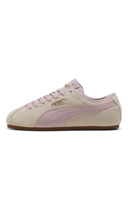 Puma Tackle Suede Dames Trainers Silver Fog/Misty Pink - Image 3