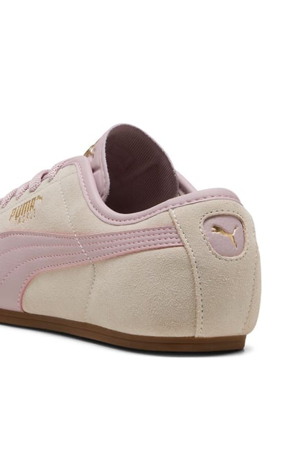 Puma Tackle Suede Dames Trainers Silver Fog/Misty Pink - Image 4