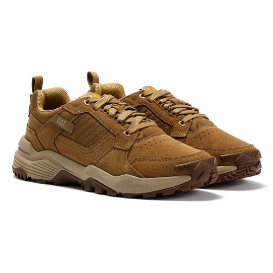 Caterpillar Grapple Suede Heren Butternut Sneakers - Image 1