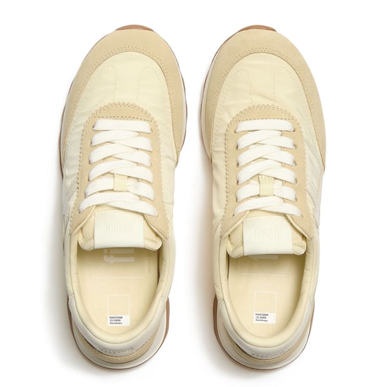 FitFlop X Pantone Retro-Q Suède Dames Rutabag Sneakers - Image 4